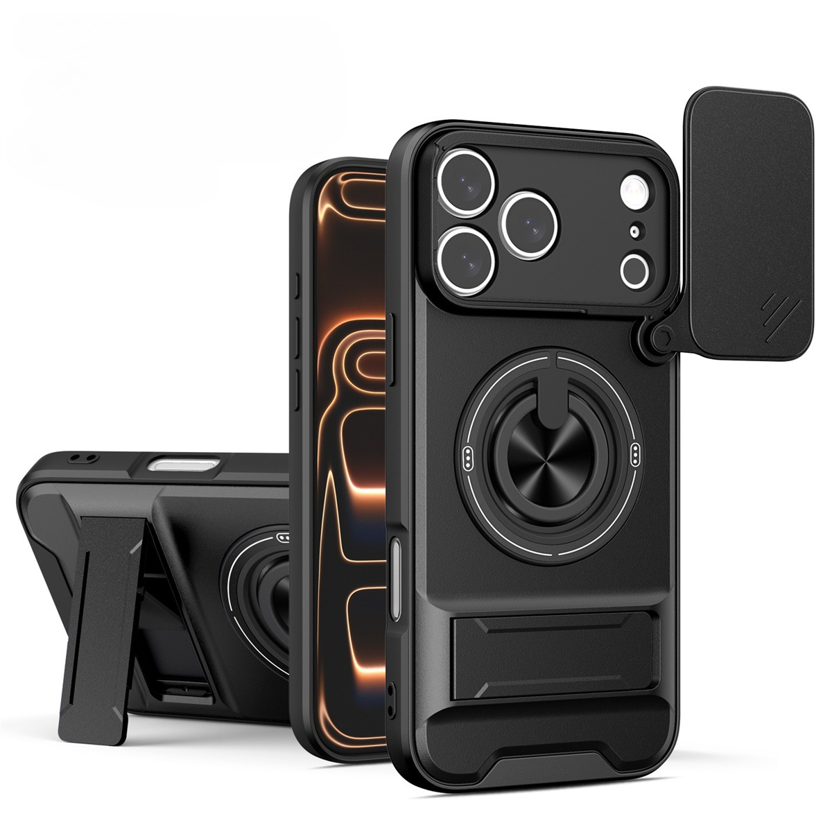 Camera Lens Protector - เคสโทรศัพท์แม่เหล็กสำหรับ iPhone 11 12 13 14