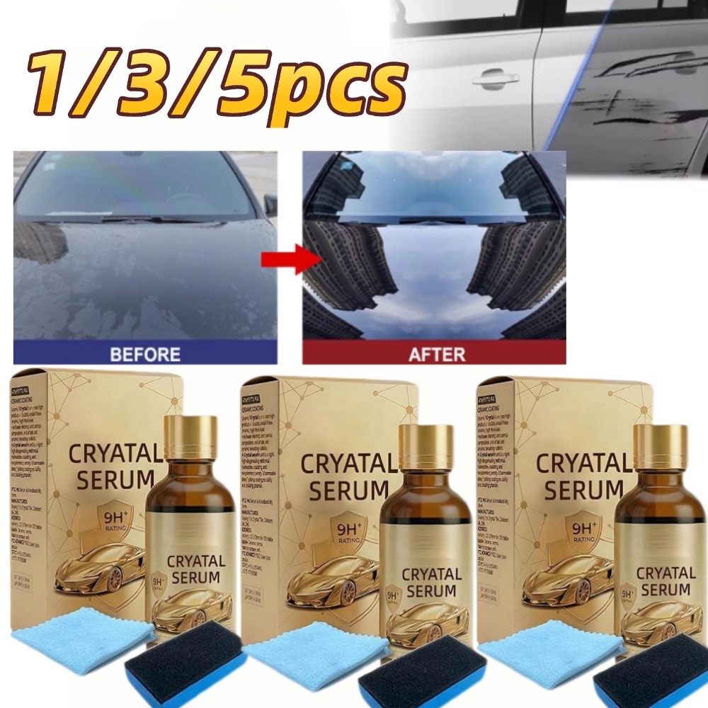 Glass Protector Auto - น้ำยาเคลือบเงารถยนต์ 1/3/5 ชิ้น ขนาด 50 มล.