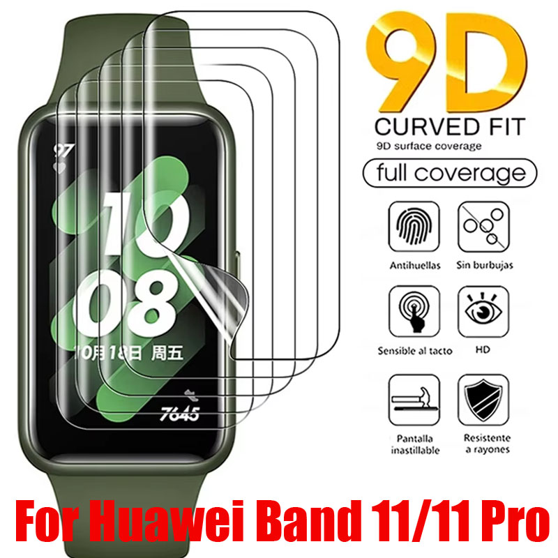 Hydrogel Screen Protector - 1-3PCS ฟิล์มไฮโดรเจลสำหรับหัวเว่ยแบนด์ 11/11 โปรป้องกันหน้าจอฟิล์มป้องกันแบบนุ่มสำหรับหัวเว่ยแบนด์ 11/11 โปรฟิล์มอุปกรณ์เสริม