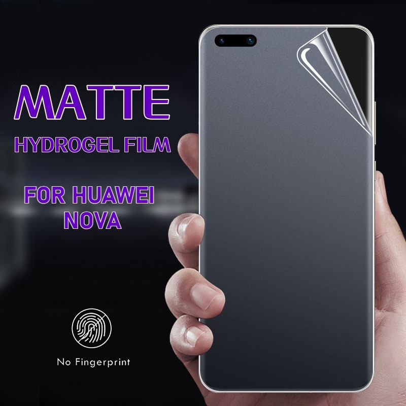 Huawei Nova 12 - 3Pcs Soft Full Coverage Matte Hydrogelฟิล์มสําหรับHuawei