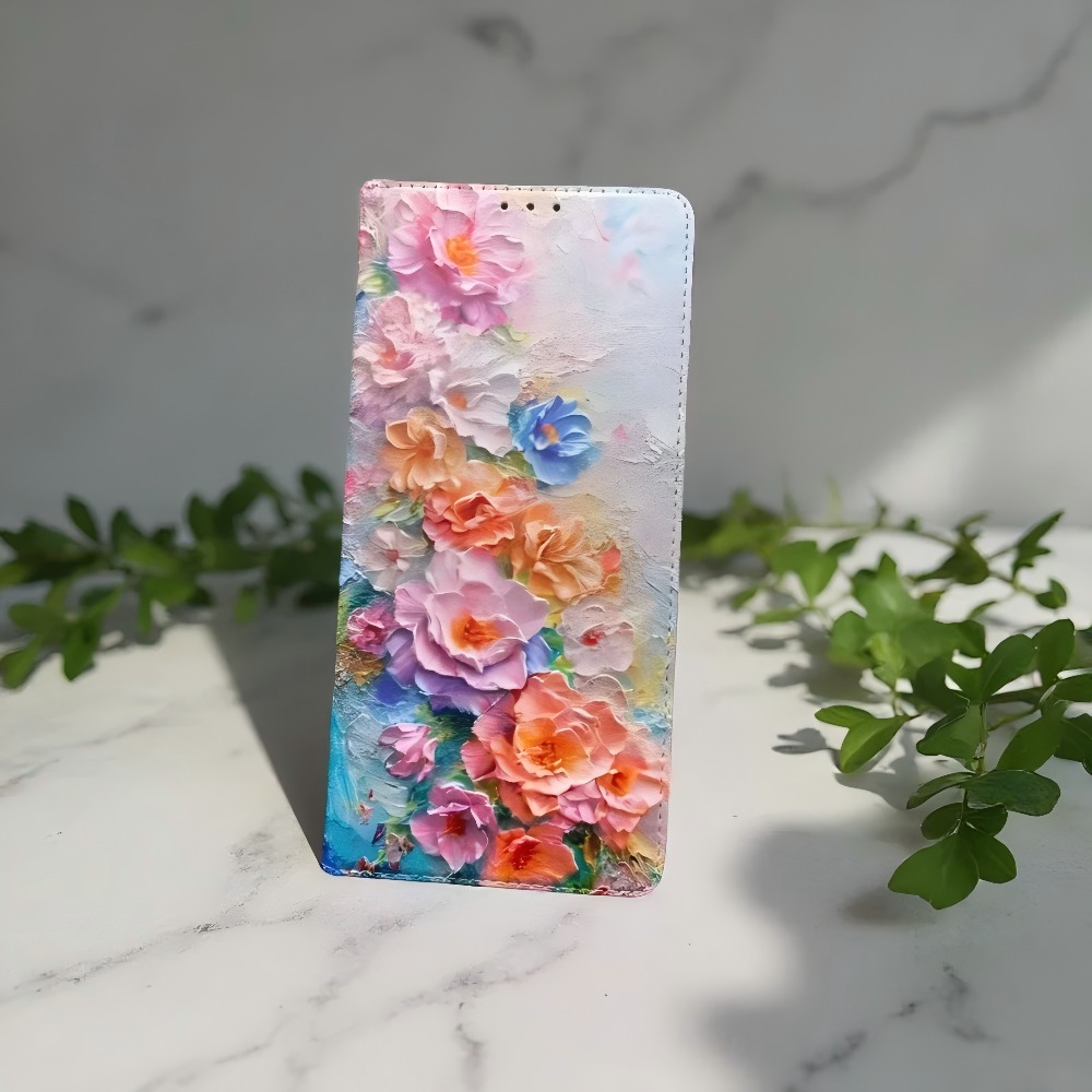 Samsung Galaxy S25 - เคสหนังแบบพับแม่เหล็กพร้อมลายพิมพ์ สำหรับ Samsung Galaxy S26 Ultra