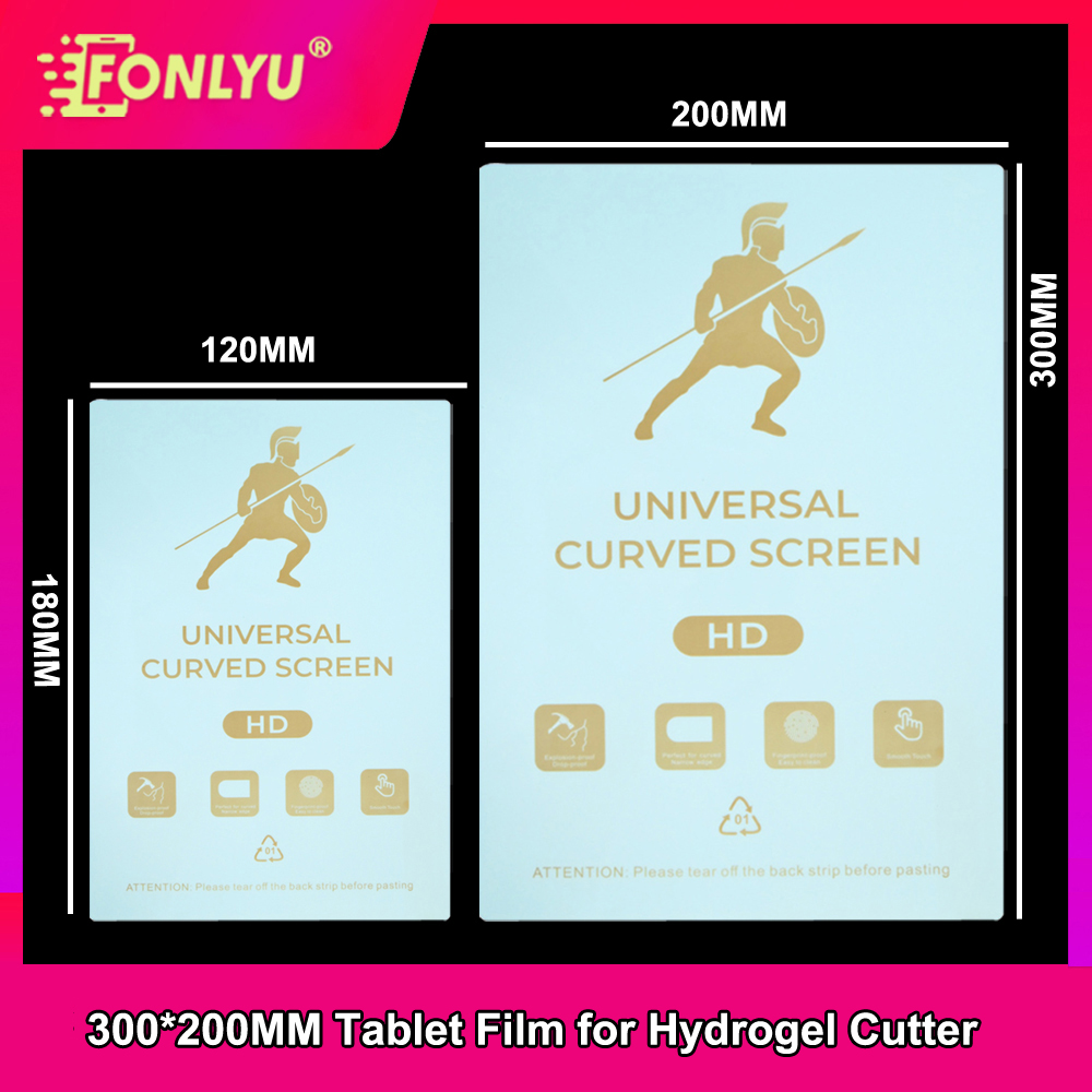 Flexible Tpu Film - FONLYU 50 ชิ้นฟิล์ม TPU สำหรับไอแพดแท็บเล็ตป้องกันหน้าจอฟิล์มไฮโดรเจลแบบยืดหยุ่น HD