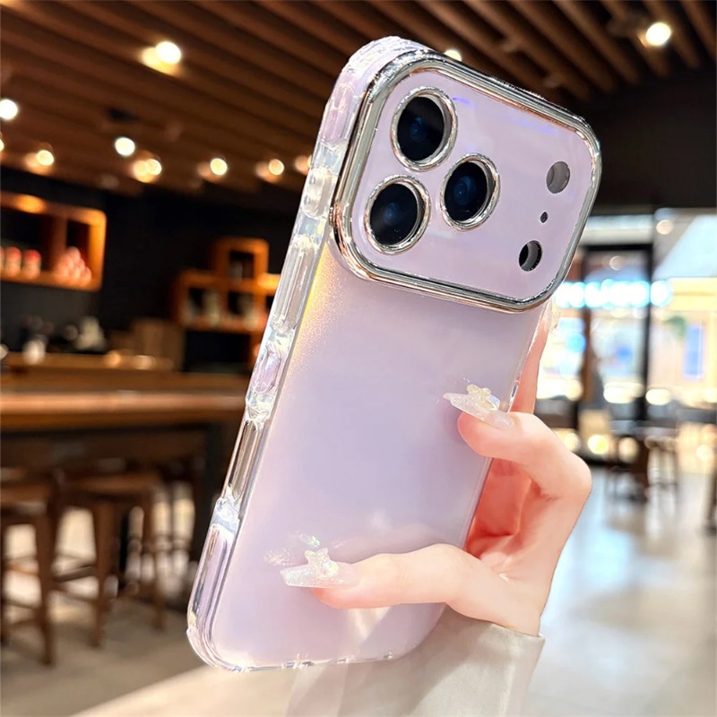เคสโทรศัพท์แบบกลิตเตอร์เลเซอร์ - Camera Lens Protector บทวิจารณ์และราคา
