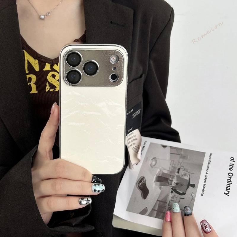 เคสโทรศัพท์หนังหรูหราพร้อมการเ - Camera Lens Protector บทวิจารณ์และราคา