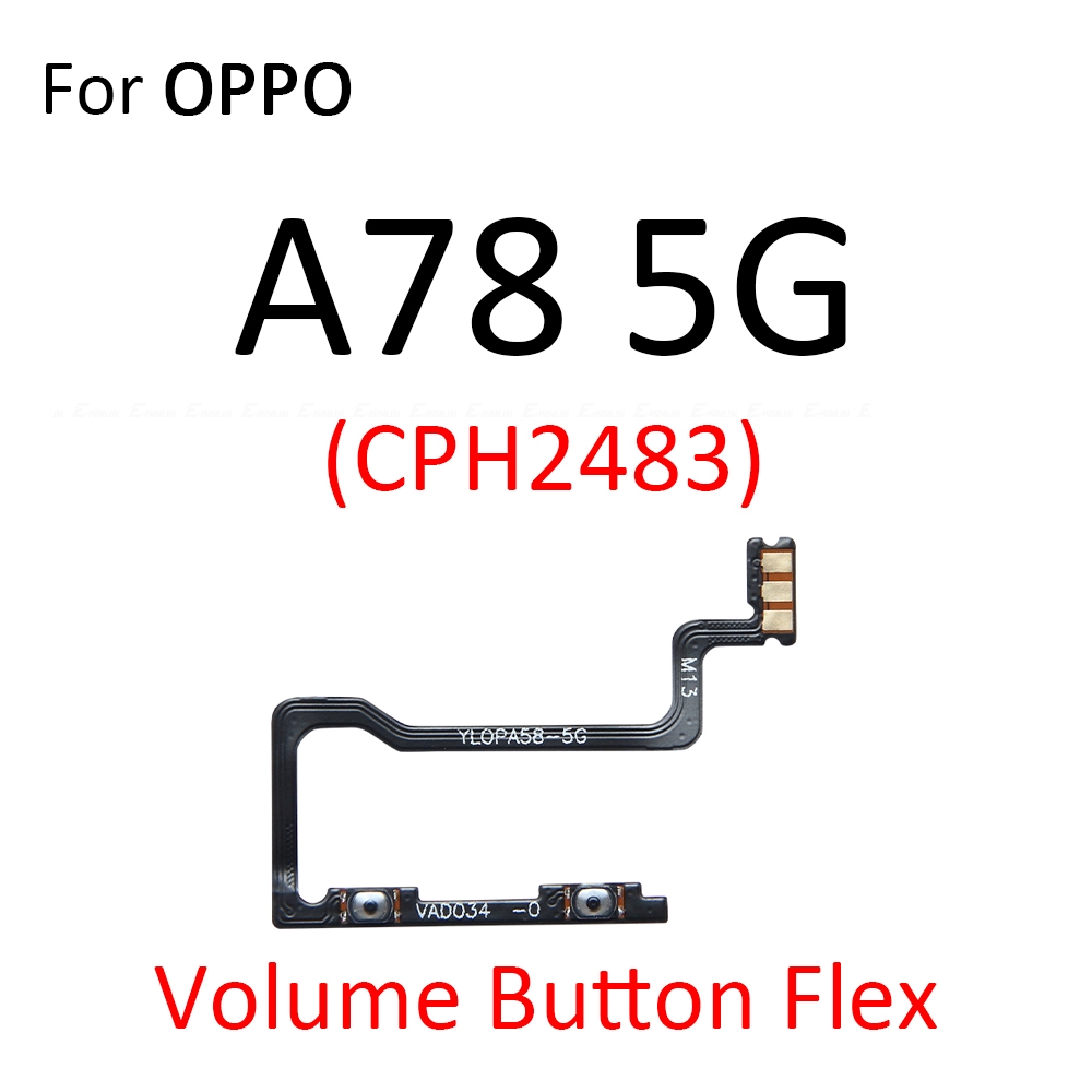 ปุ่มเปิดปิดเครื่อง ปุ่มปรับระด - Oppo A78 บทวิจารณ์และราคา