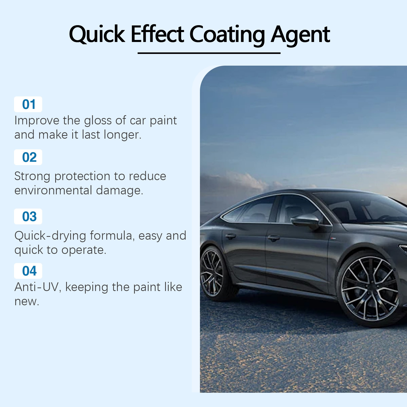 สเปรย์เคลือบเซรามิกสำหรับรถยนต - Nano Liquid Coating บทวิจารณ์และราคา