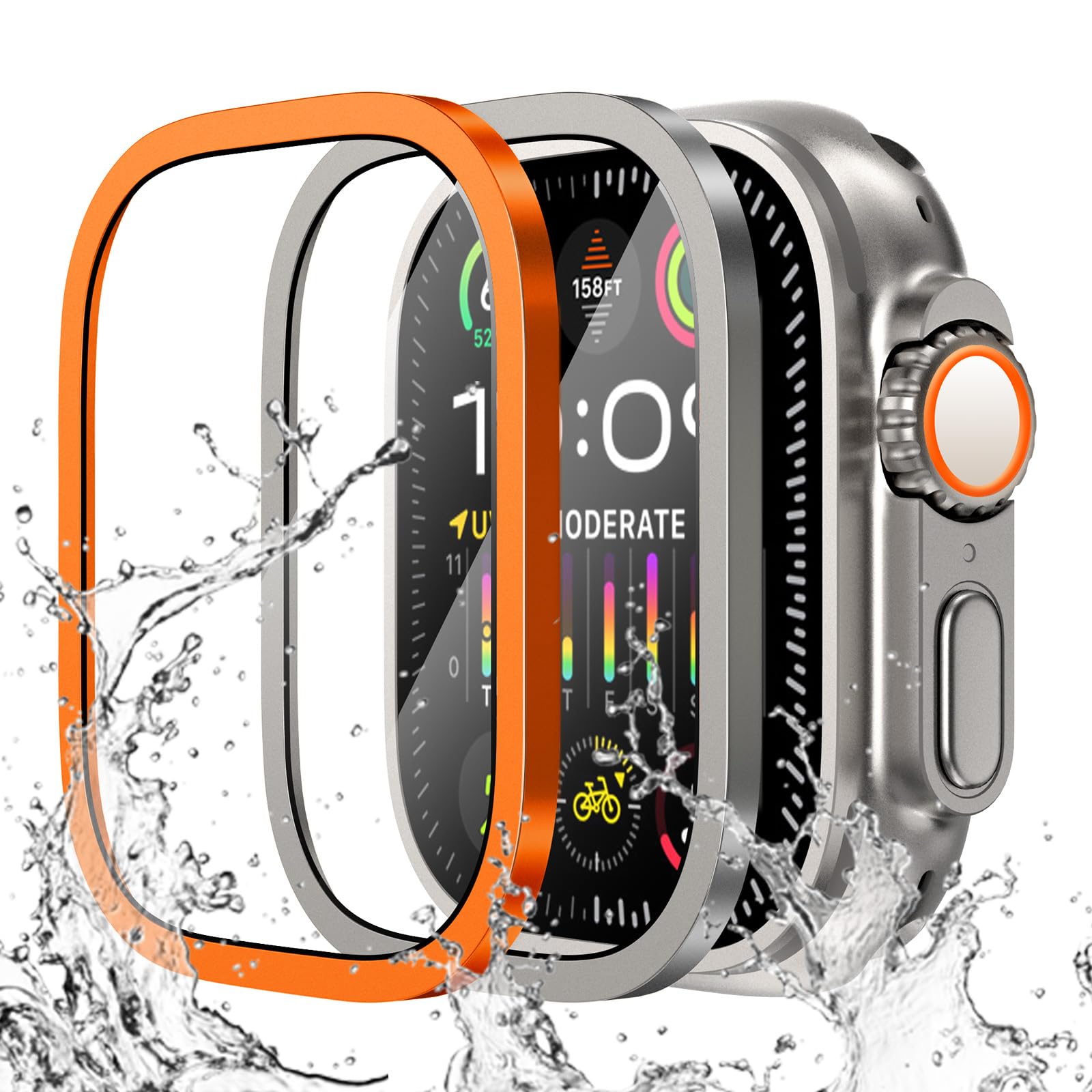 กระจกนิรภัยสําหรับ Apple Watch - Smartwatch Screen Film บทวิจารณ์และราคา