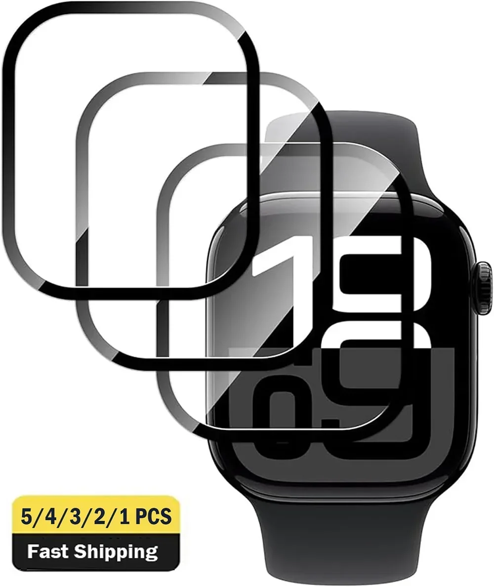 5PCS ป้องกันหน้าจอสําหรับ Appl - Smartwatch Screen Film บทวิจารณ์และราคา