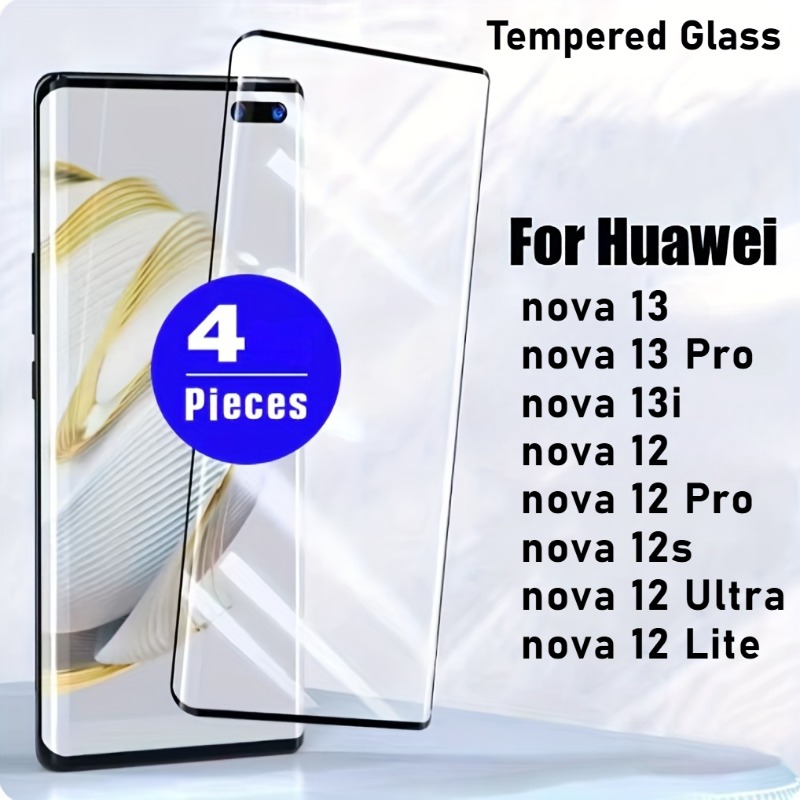 4แพ็ค9Hความแข็งกระจกนิรภัยสําห - Huawei Nova 12 บทวิจารณ์และราคา