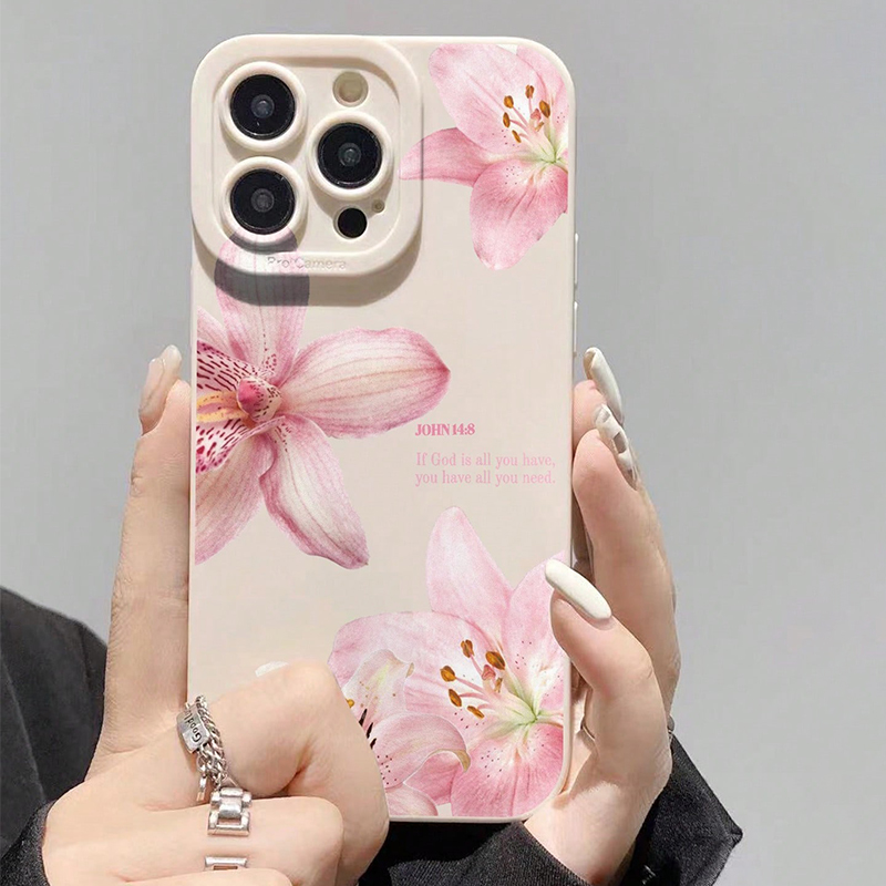 เคสซิลิโคนลายดอกไม้สีน้ำเงินสำ - Samsung Galaxy A55 บทวิจารณ์และราคา