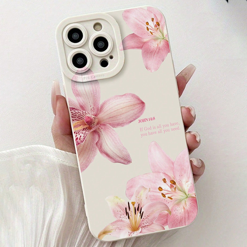 เคสซิลิโคนลายดอกไม้สีน้ำเงินสำ - Samsung Galaxy A55 บทวิจารณ์และราคา
