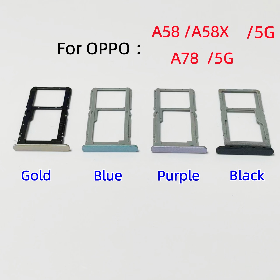 ถาดใส่ซิมการ์ด ช่องใส่ชิปการ์ด - Oppo A78 บทวิจารณ์และราคา