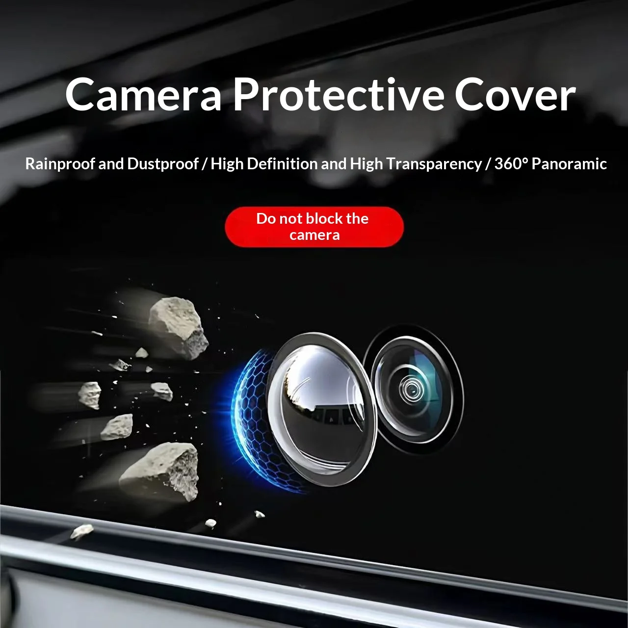 ฝาครอบเลนส์ป้องกันกล้องติดรถยน - Glass Protector Auto บทวิจารณ์และราคา