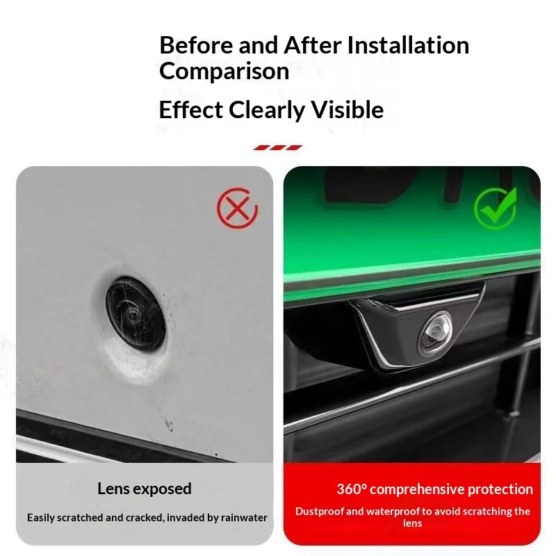 ฝาครอบเลนส์ป้องกันกล้องติดรถยน - Glass Protector Auto บทวิจารณ์และราคา