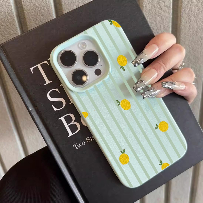 เคสโทรศัพท์ซิลิโคนลายมะนาวน่าร - Apple Iphone 15 บทวิจารณ์และราคา