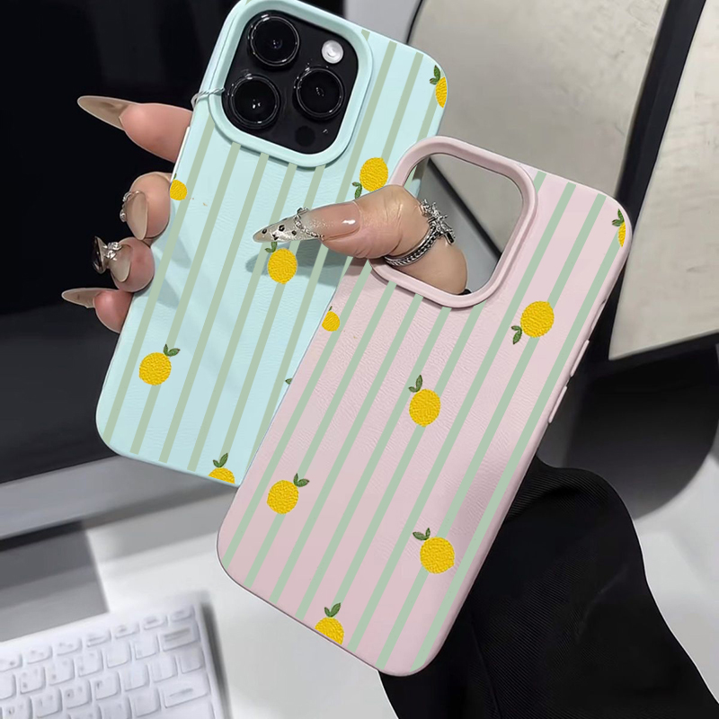 เคสโทรศัพท์ซิลิโคนลายมะนาวน่าร - Apple Iphone 15 บทวิจารณ์และราคา