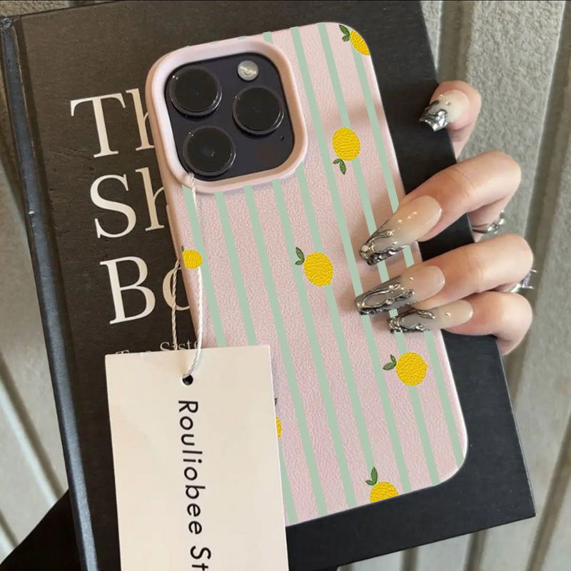 เคสโทรศัพท์ซิลิโคนลายมะนาวน่าร - Apple Iphone 15 บทวิจารณ์และราคา