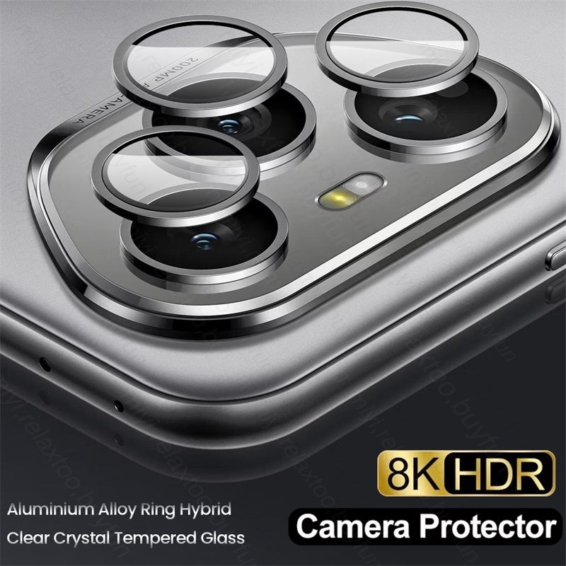 ฝาครอบป้องกันกล้องวงแหวนโลหะ H - Tempered Glass Screen 9H บทวิจารณ์และราคา